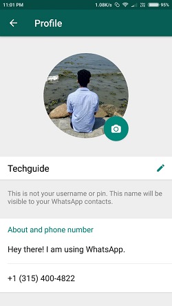 Verified WhatsApp account with US number 