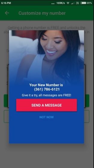 How to make an American number textplus